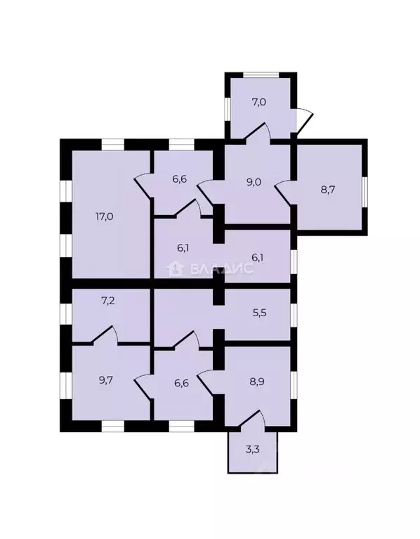 Дом в Липецкая область, Липецк Бородинская ул., 38 (97 м) - Фото 2
