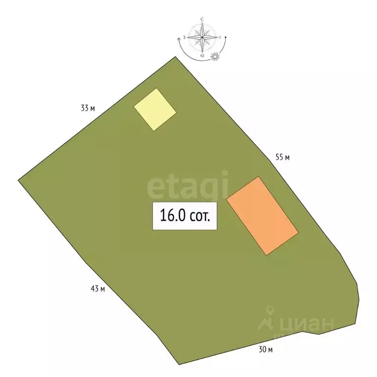 Дом в Алтай, Майминский район, с. Соузга Центральная ул., 47 (29 м) - Фото 2