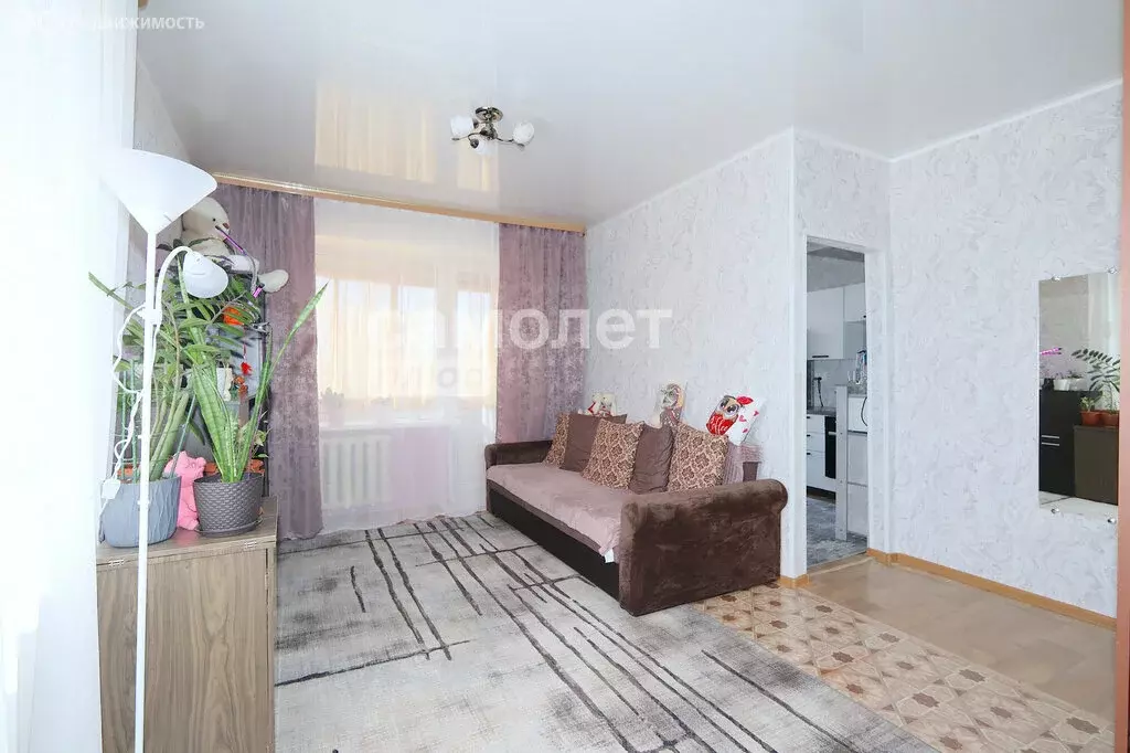 1-комнатная квартира: Кемерово, улица Александрова, 5 (33.5 м) - Фото 2