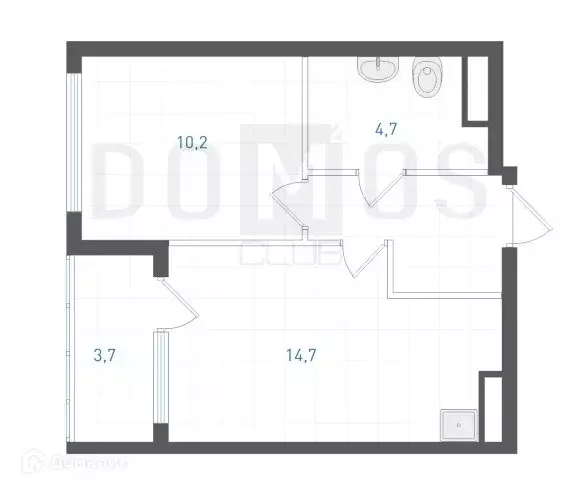 Продаётся 1-к квартира, 36.1 м - Фото 1