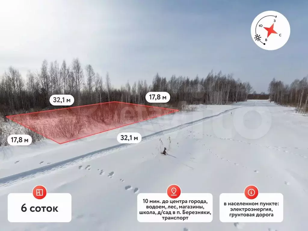 Участок 6 сот. (СНТ, ДНП) - Фото 0