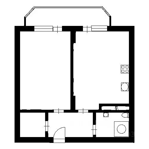 1-к кв. Московская область, Раменское Северное ш., 12 (50.0 м) - Фото 1