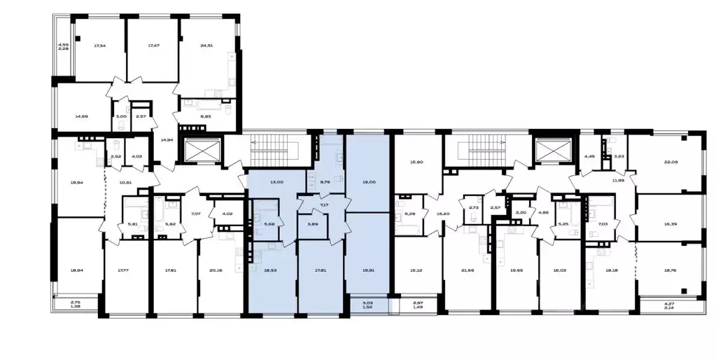 3-к кв. Воронежская область, Воронеж ул. Ольминского, 4 (114.78 м) - Фото 2