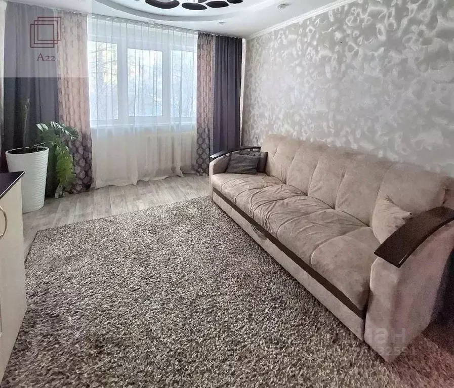 3-к кв. Алтайский край, Барнаул ул. Антона Петрова, 186 (48.0 м) - Фото 1