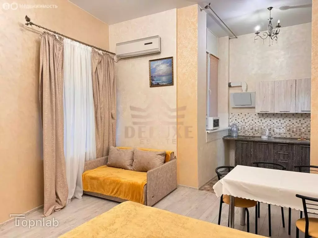 Квартира-студия: Партенит, Прибрежная улица, 7 (26.2 м) - Фото 1