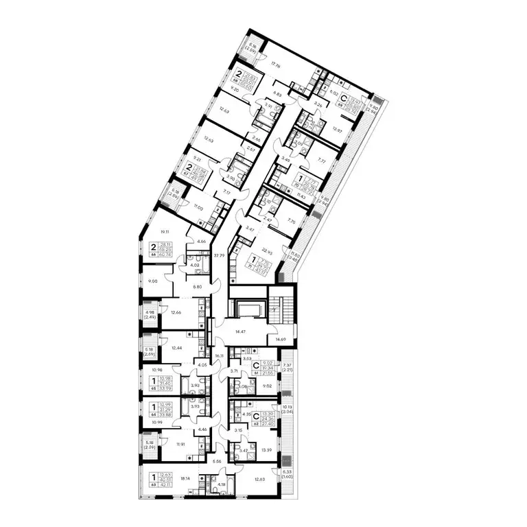 1-к кв. Санкт-Петербург ул. Шкапина, 15 (44.0 м) - Фото 1