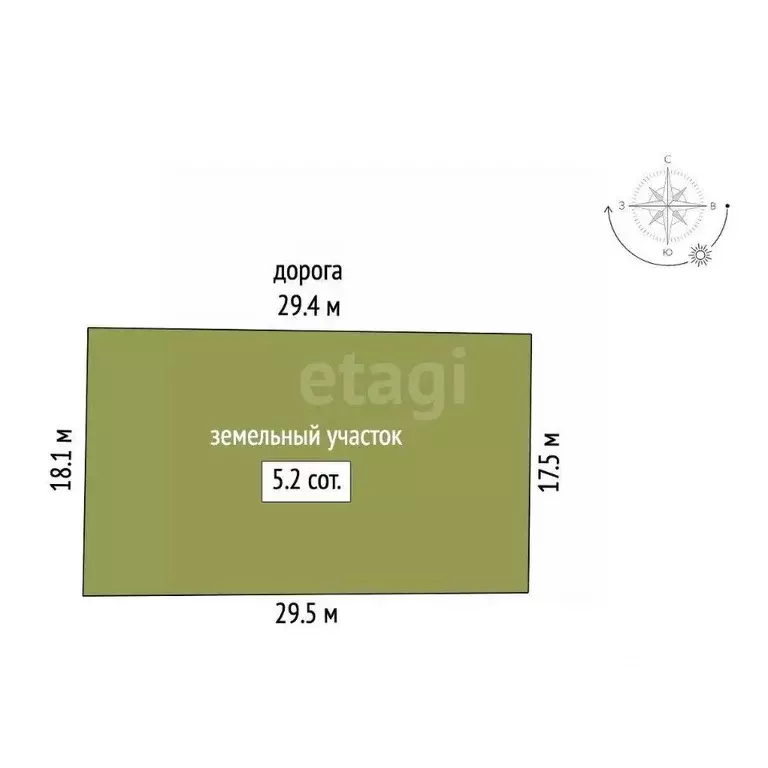 Участок в Крым, Симферопольский район, Урожайновское с/пос, Земляничка ... - Фото 2