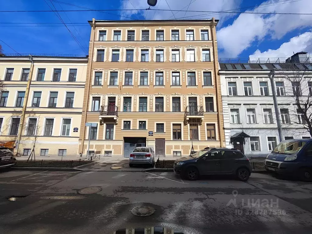 Комната Санкт-Петербург 6-я Красноармейская ул., 21 (38.4 м) - Фото 2