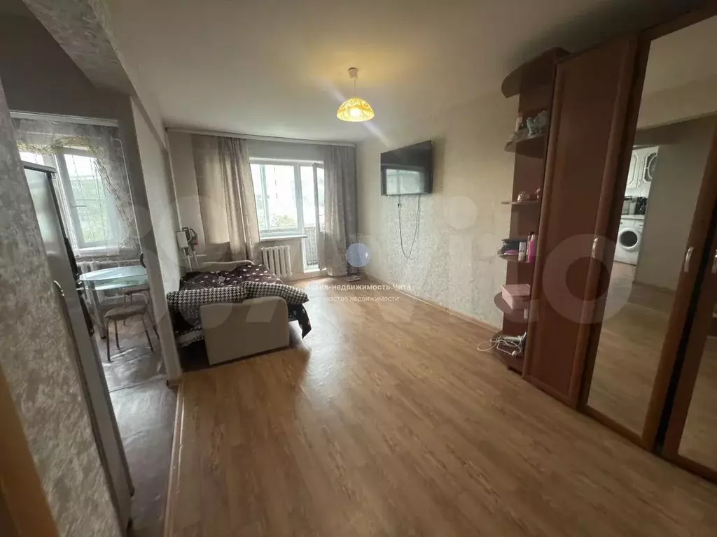 1-к. квартира, 33 м, 5/5 эт. - Фото 1