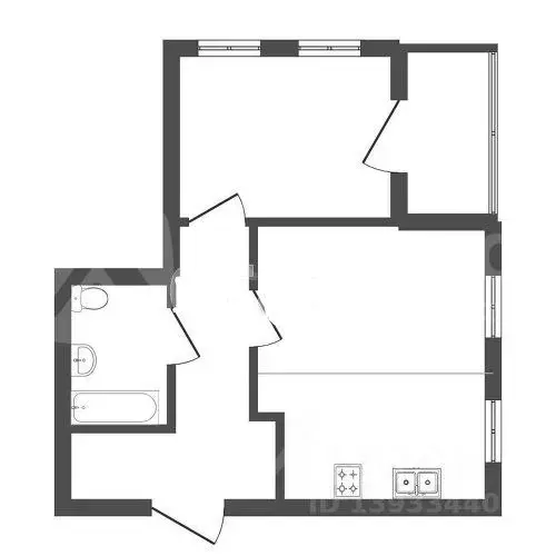 1-к кв. Тюменская область, Тюмень ул. Станислава Карнацевича, 4 (40.0 ... - Фото 2