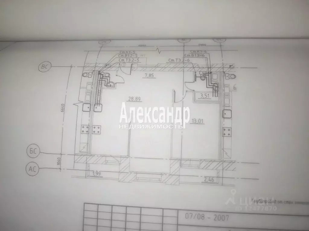 2-к кв. Санкт-Петербург Учительская ул., 18к3 (54.0 м) - Фото 1