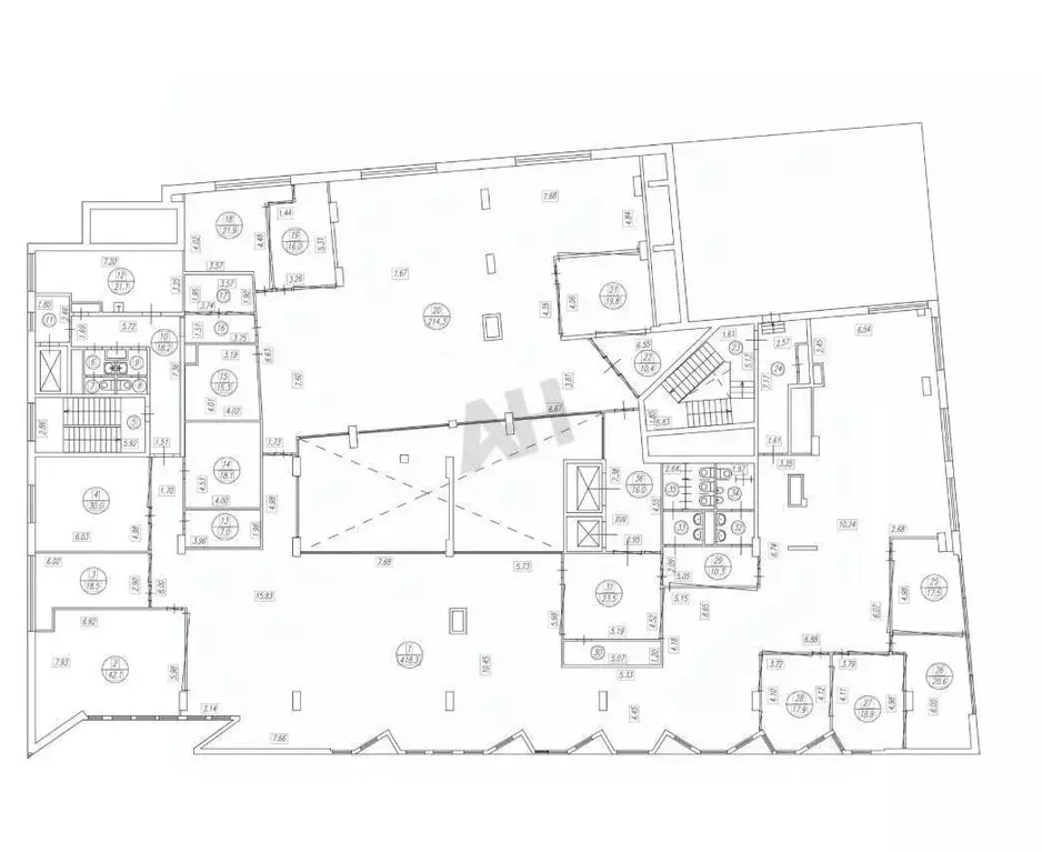 Офис в Москва Бутырская ул., 77 (1248 м) - Фото 1