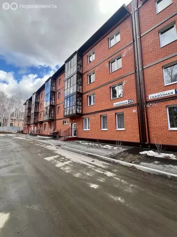 Квартира-студия: посёлок Молодёжный, Сказочная улица, 20 (27 м) - Фото 1