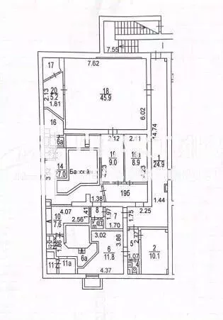 Помещение свободного назначения в Москва Пятницкое ш., 25К1 (189 м) - Фото 1