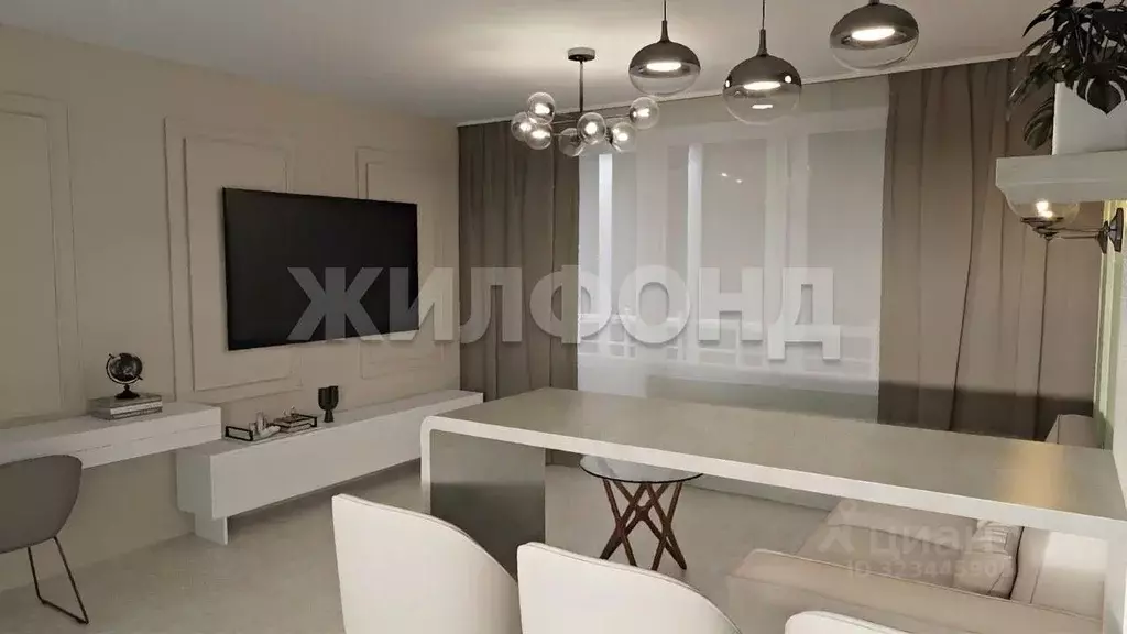 1-к кв. Новосибирская область, Новосибирск ул. Сибиряков-Гвардейцев, ... - Фото 1