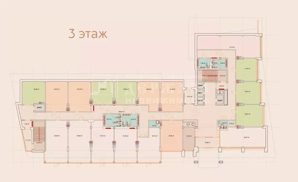 Офис в Кемеровская область, Кемерово ул. Мичурина, 118 (416 м) - Фото 1