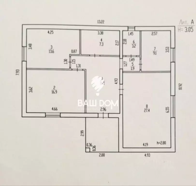 Дом в Брянская область, Брянский район, Снежское с/пос, с. Толмачево ... - Фото 2