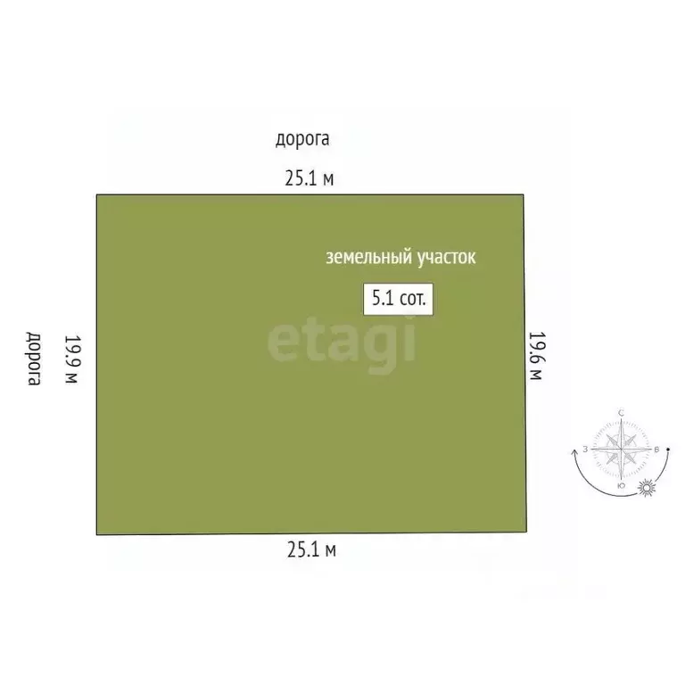 Участок в Ростовская область, Аксайский район, Большелогское с/пос, ... - Фото 2