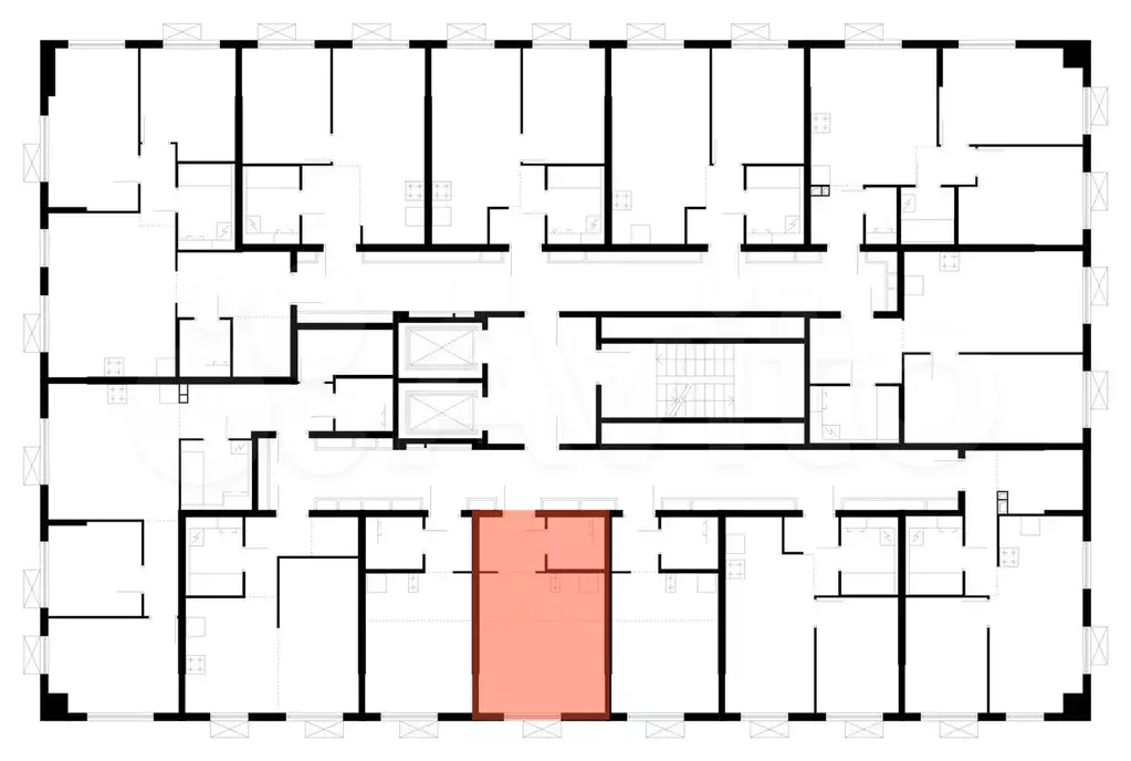 Квартира-студия, 23,6 м, 8/9 эт. - Фото 1