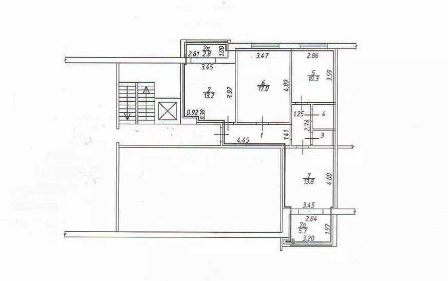 3-к кв. Орловская область, Орел ул. Бурова, 38 (76.1 м) - Фото 2