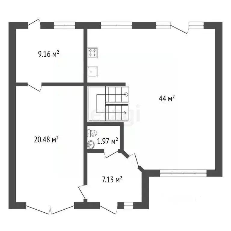 Таунхаус в Красноярский край, Красноярск городской округ, пос. Элита, ... - Фото 2