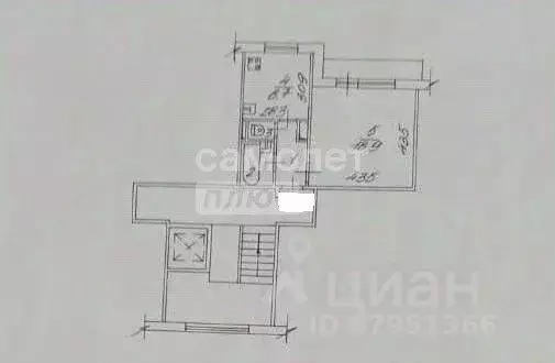 1-к кв. Новосибирская область, Новосибирск ул. Карла Либкнехта, 94 ... - Фото 2