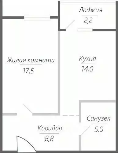 1-к кв. Самарская область, Тольятти ул. Фрунзе, 2В (47.5 м) - Фото 0