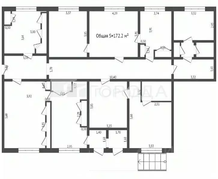 Офис в Алтайский край, Барнаул ул. Кулагина, 4 (172 м) - Фото 2