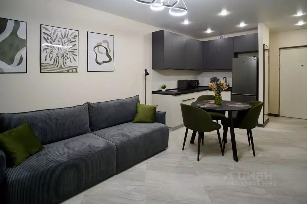 1-к кв. Московская область, Ленинский городской округ, д. Сапроново, ... - Фото 2