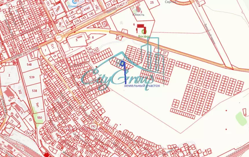 Участок в Орск, Экологическая улица (9.6 м) - Фото 0