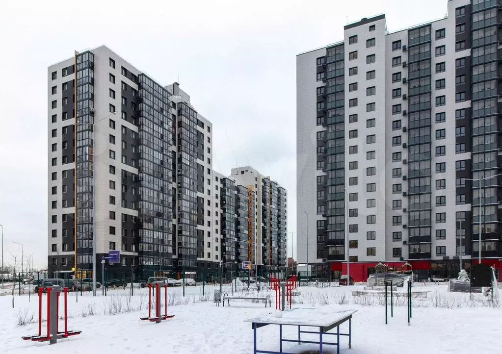 2-к. квартира, 52,9 м, 14/16 эт. - Фото 1