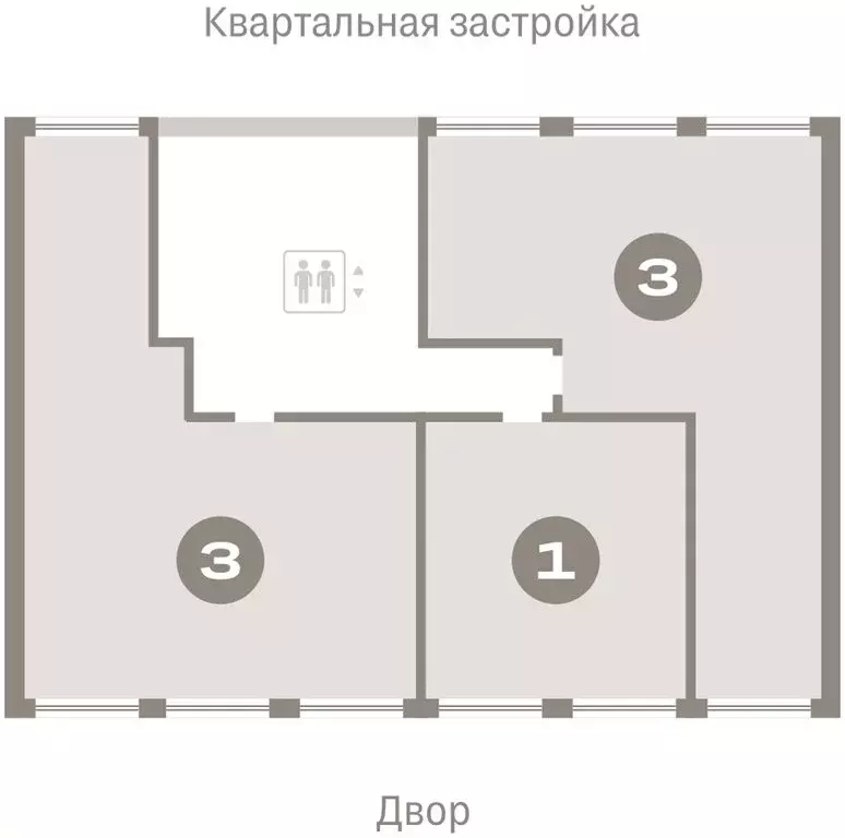 3-комнатная квартира: Тюмень, Мысовская улица, 26к1 (81.93 м) - Фото 1