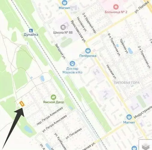 Участок в Ярославская область, Ярославль ул. Семейная, 16Б (6.2 сот.) - Фото 1