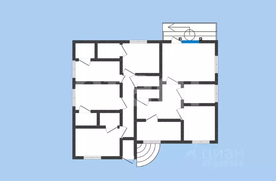 Дом в Белгородская область, Губкинский городской округ, с. Аверино ул. ... - Фото 2