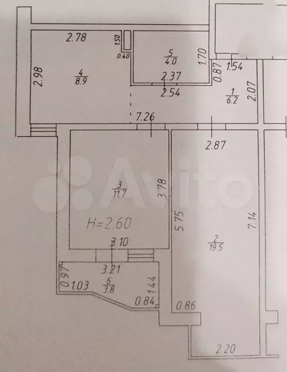 2-к. квартира, 54 м, 15/16 эт. - Фото 0