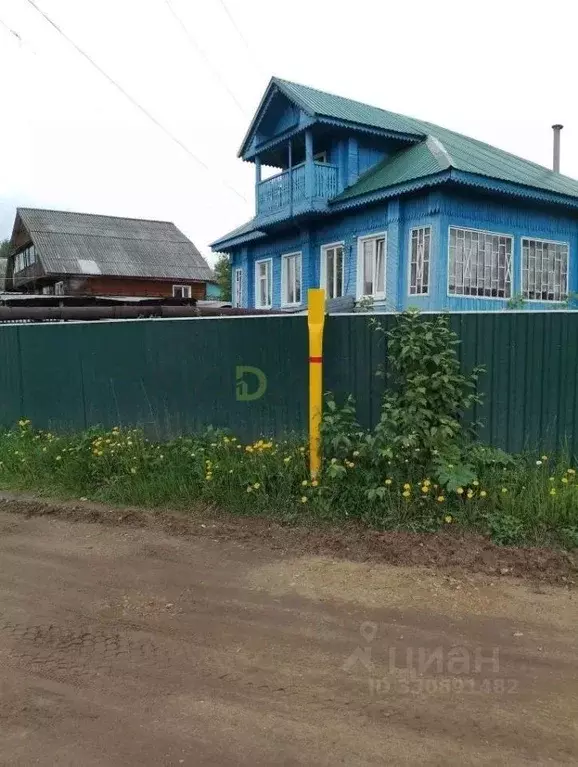 Дом в Коми, Сысольский муниципальный район, Визинга муниципальное ... - Фото 1