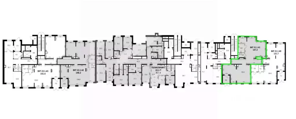 Торговая площадь в Московская область, Ленинский городской округ, пос. ... - Фото 2