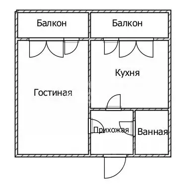 1-к кв. Ульяновская область, Ульяновск Автозаводская ул., 42Б (39.5 м) - Фото 1
