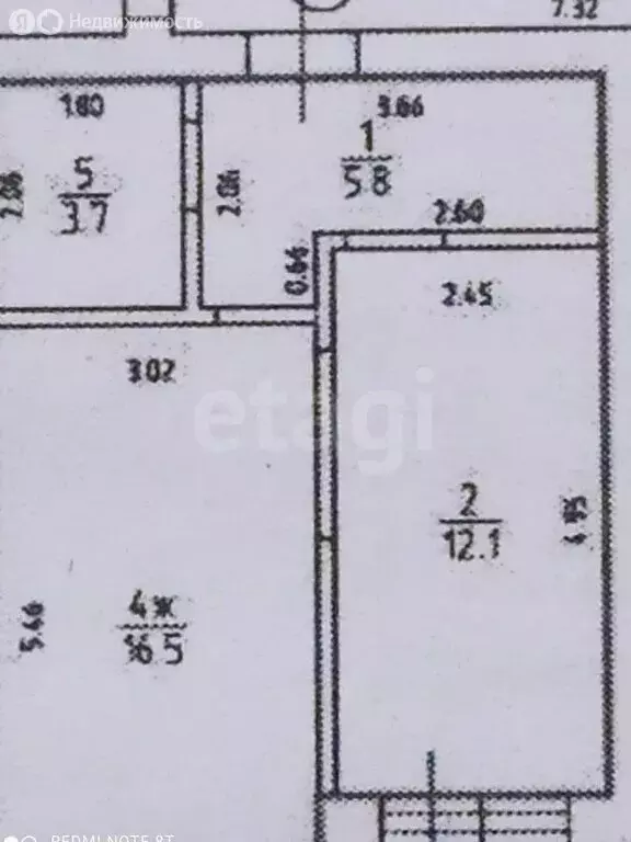 1-комнатная квартира: Пионерский, Октябрьская улица, 3 (39 м) - Фото 0