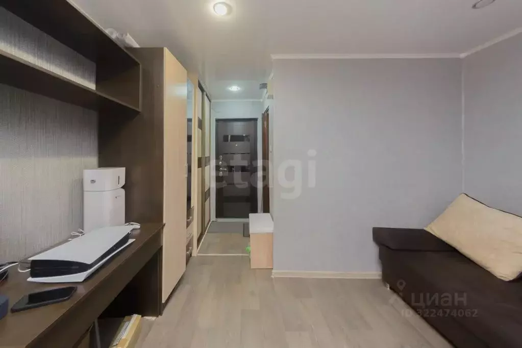 Студия Тюменская область, Тюмень ул. 30 лет Победы, 77 (18.0 м) - Фото 1