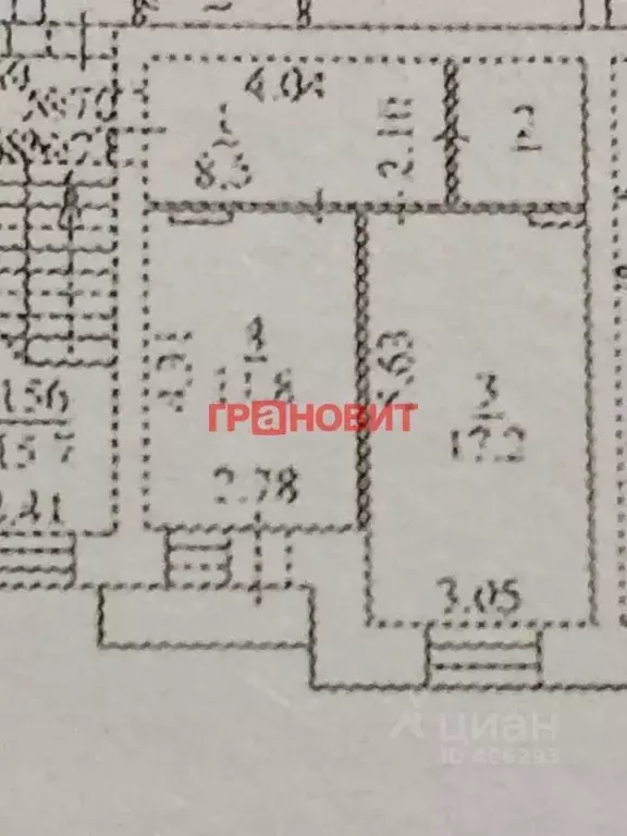 1-к кв. Новосибирская область, Новосибирск ул. Ивлева, 160 (41.3 м) - Фото 1