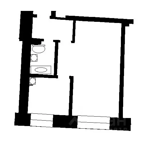 1-к кв. Москва 7-я Кожуховская ул., 16 (33.0 м) - Фото 2
