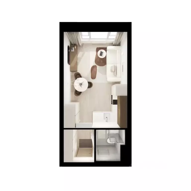 Студия Москва Нарвин жилой комплекс, к1.3 (22.7 м) - Фото 2