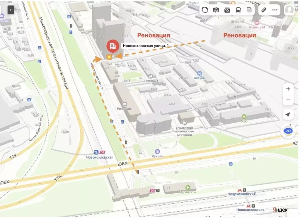 Торговая площадь в Москва Новохохловская ул., 15к2 (45 м) - Фото 0