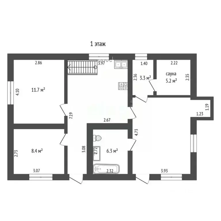 Дом в Тюменская область, Тюмень Изобилие СНТ, ул. Центральная (151 м) - Фото 1