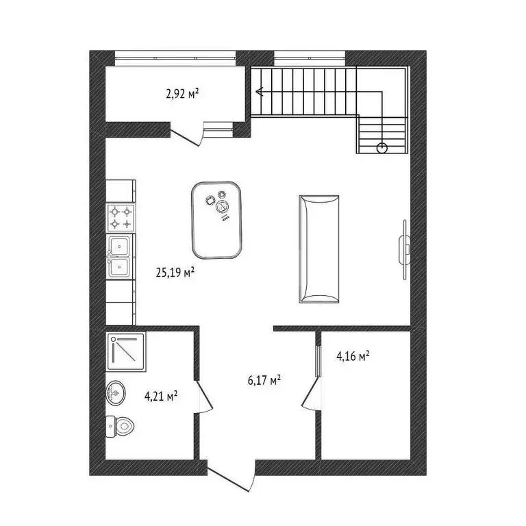 2-комнатная квартира: село Стрелецкое, Сказочная улица, 38 (79.3 м) - Фото 2