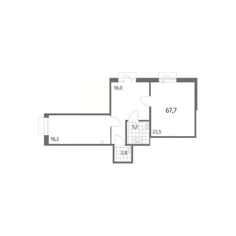 Помещение свободного назначения в Санкт-Петербург ул. Шкиперский ... - Фото 2