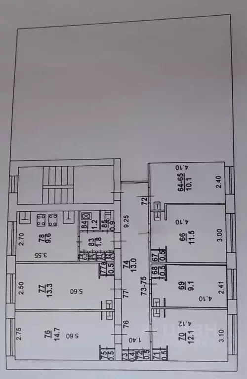 Комната Ростовская область, Ростов-на-Дону Врубовая ул., 17 (11.5 м) - Фото 2