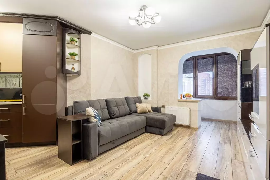 Квартира-студия, 35 м, 8/20 эт. - Фото 1