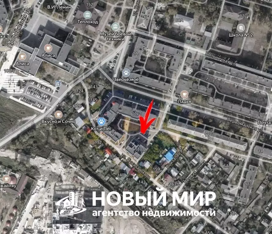 Торговая площадь в Нижегородская область, Бор Первомайская ул., 10А ... - Фото 1